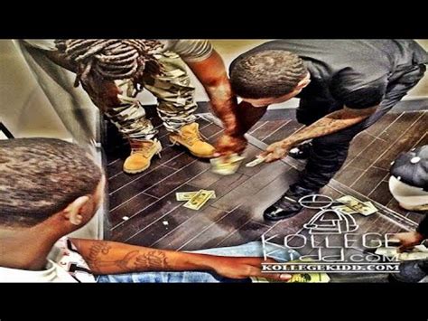 Lil Durk and OTF Shoot Dice In The Burberry Store 